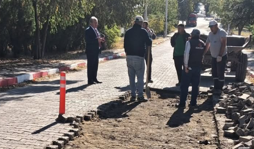Alpullu’da Ordu Caddesi’nde Yol Bakım Çalışması Tamamlandı