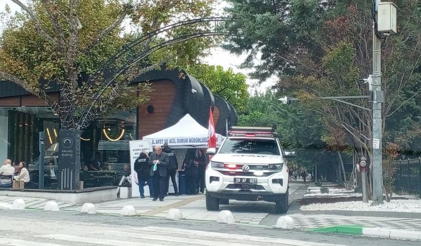 Kırklareli’nde Afet Risklerinin Azaltılması İçin Bilgilendirme Standı Kuruldu