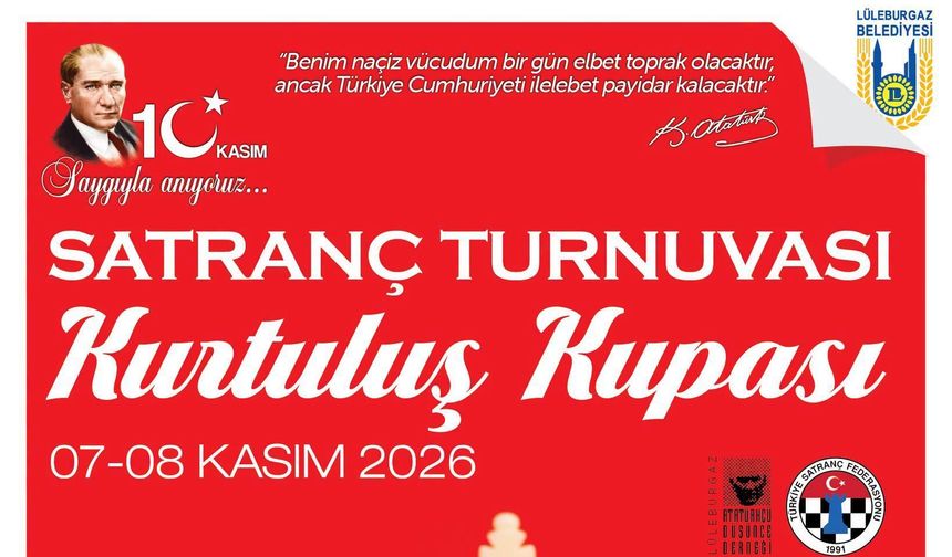 Satranç Turnuvası Düzenlenecek
