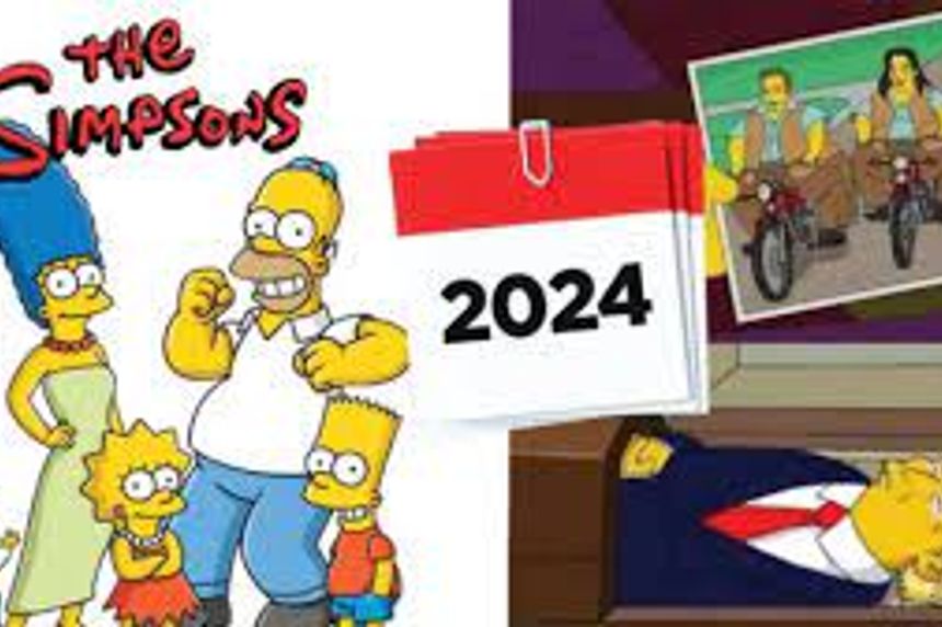 Simpsonlar'ın 2024 Yılı İçin Korkunç Tahminleri !