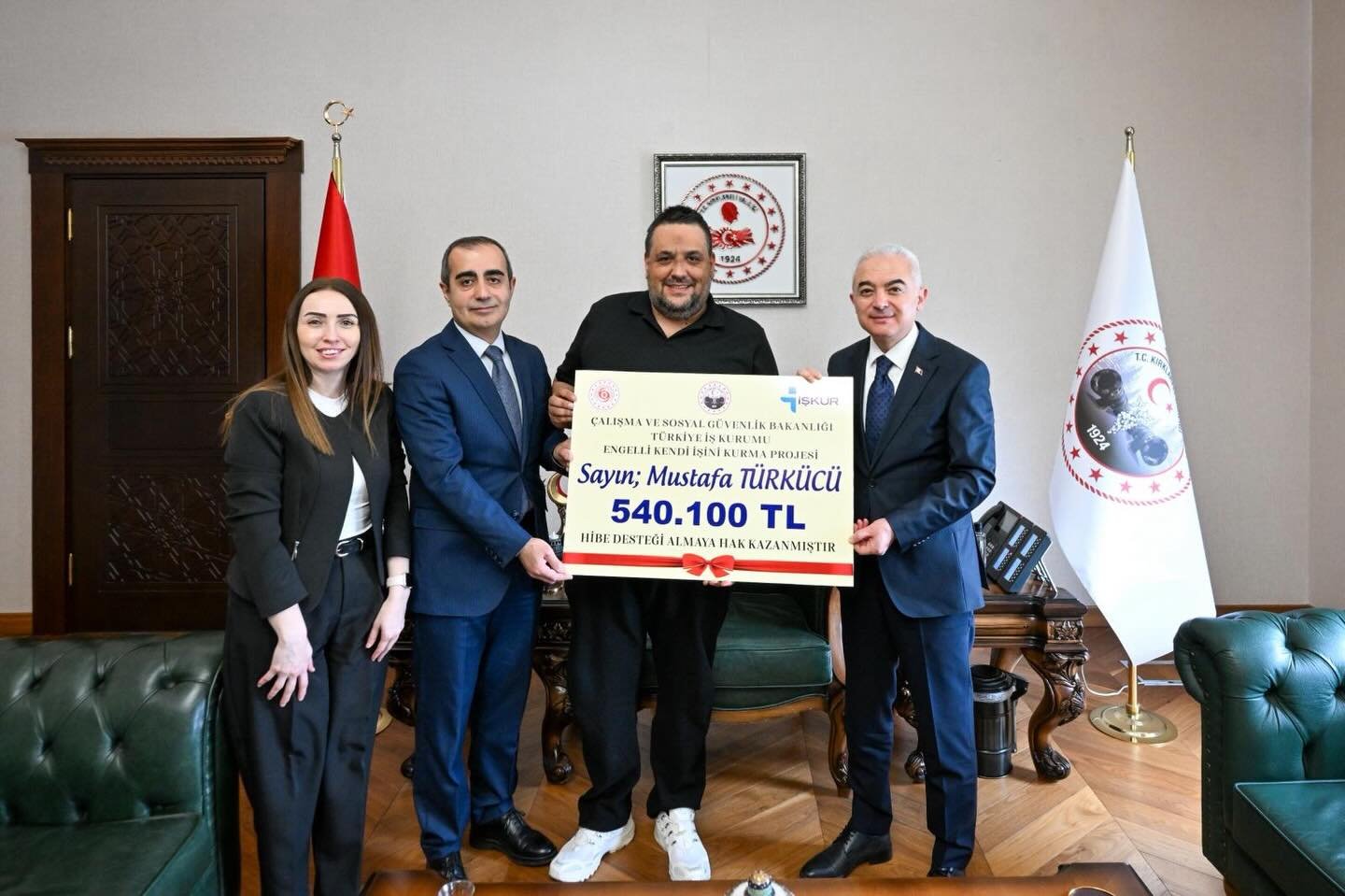 Kırklareli’nde Engelli Girişimciye Hibe Desteği