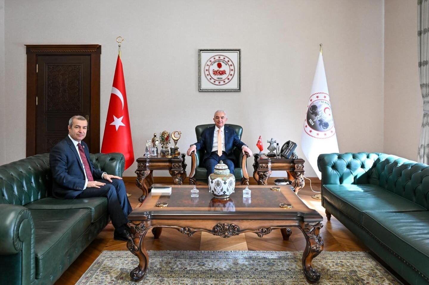 Vali Turan, Denetim Daire Başkanını Ağırladı