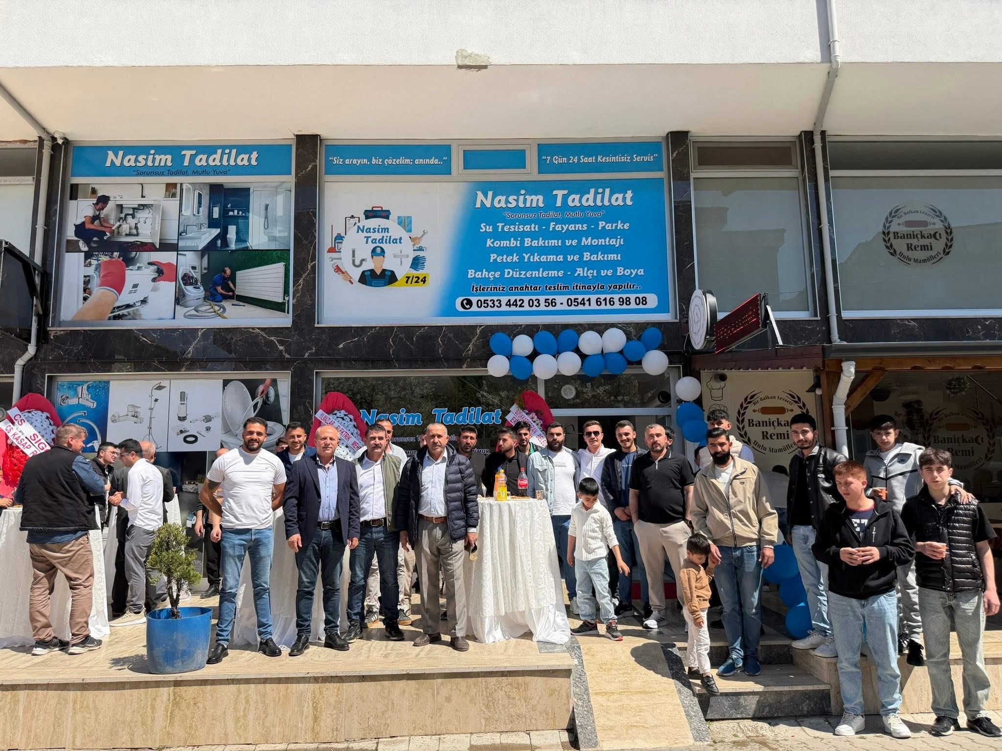 Büyükkarıştıran’da Nasim Tadilat Hizmete Açıldı