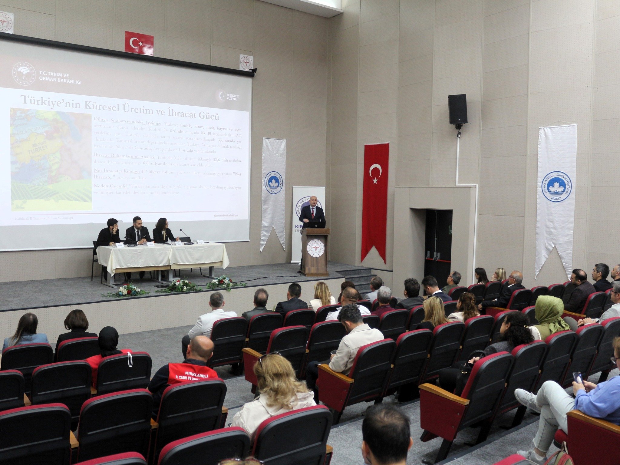 Kırklareli’nde Gıda Güvenliği Paneli Gerçekleştirildi
