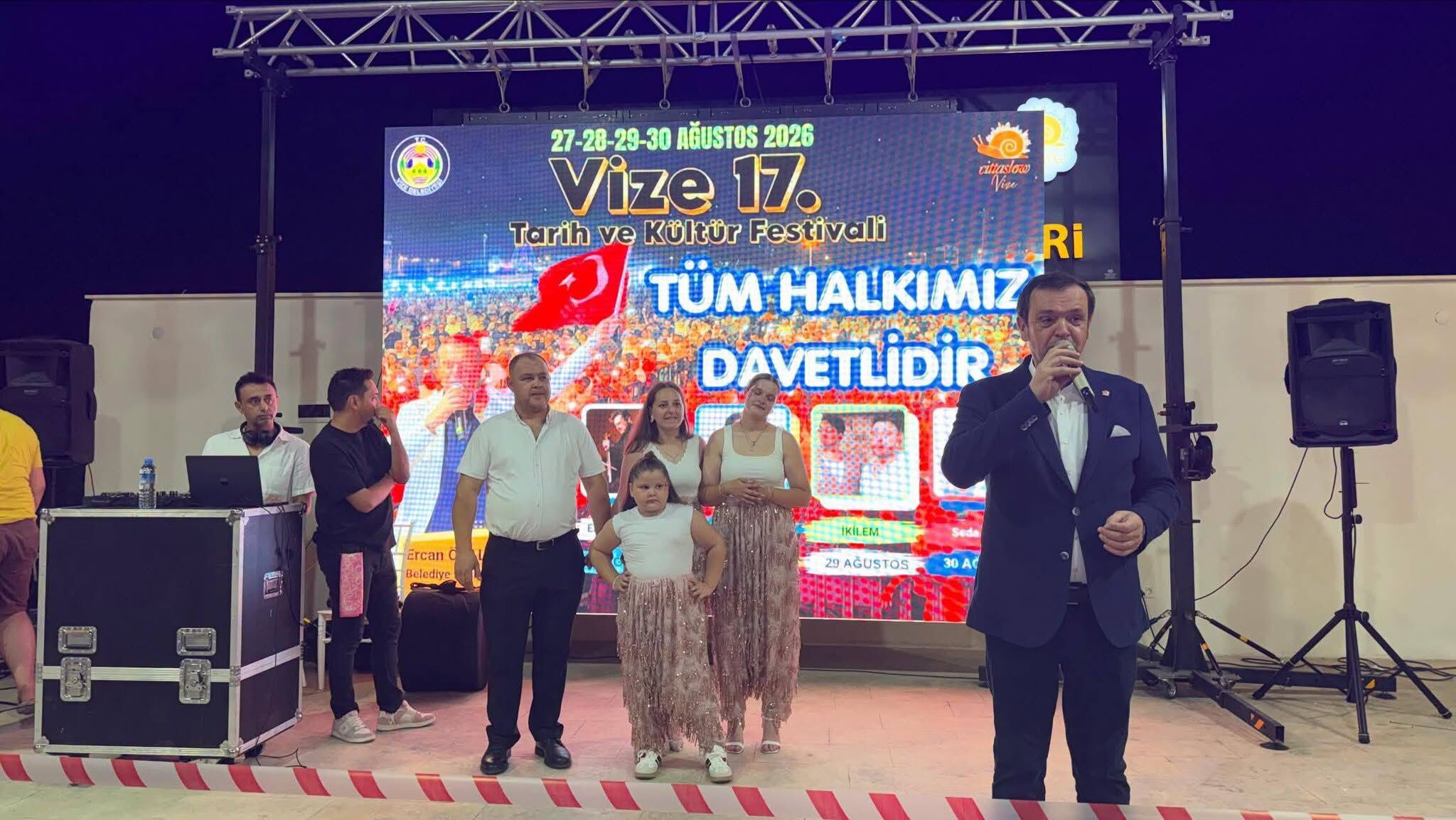 Vize’de Şalvar Gecesi Buluşması