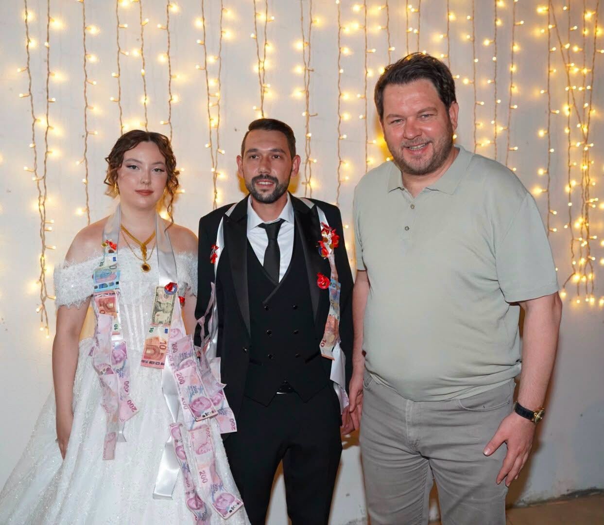 Başkan Talay, Sıla Eylül ve Mehmet’in Düğününe Katıldı