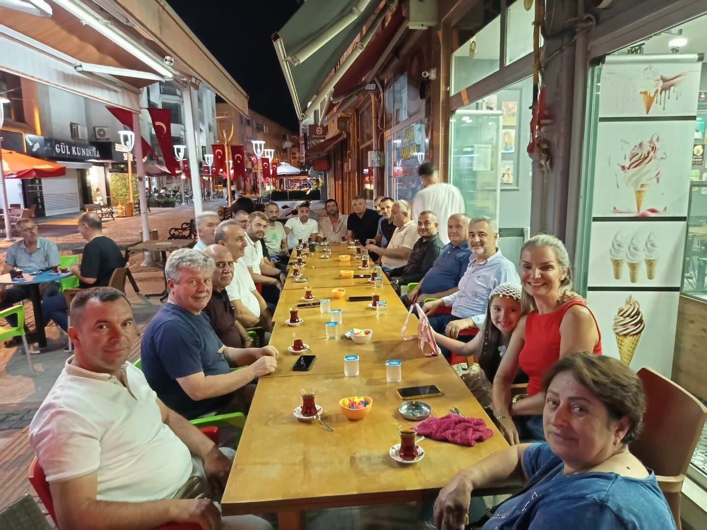 Vekil Sarıçam, Babaeski Teşkilatıyla Buluştu