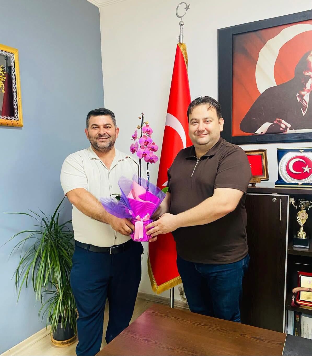 Kooperatif Başkanı Eş’ten Başkan Gün’e Ziyaret