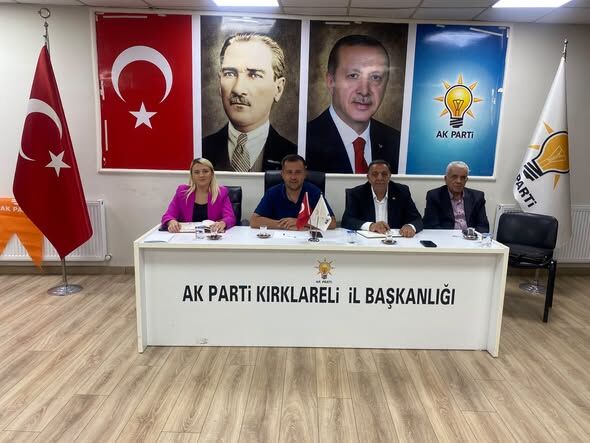 AK Parti Kırklareli’nde Haftalık İl Yönetim Kurulu Toplantısı