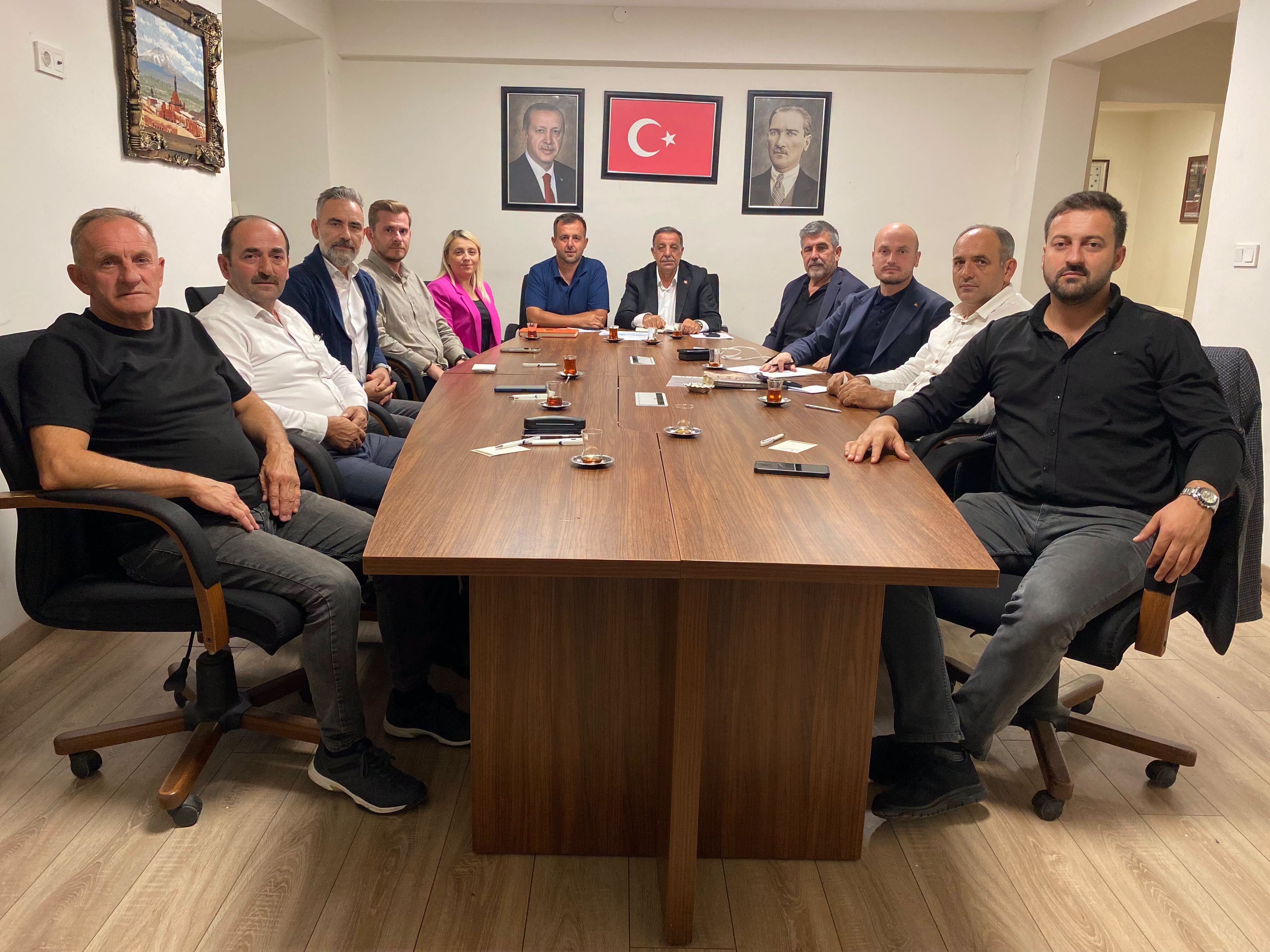 AK Parti İlçe Başkanları Toplantısı Gerçekleştirildi