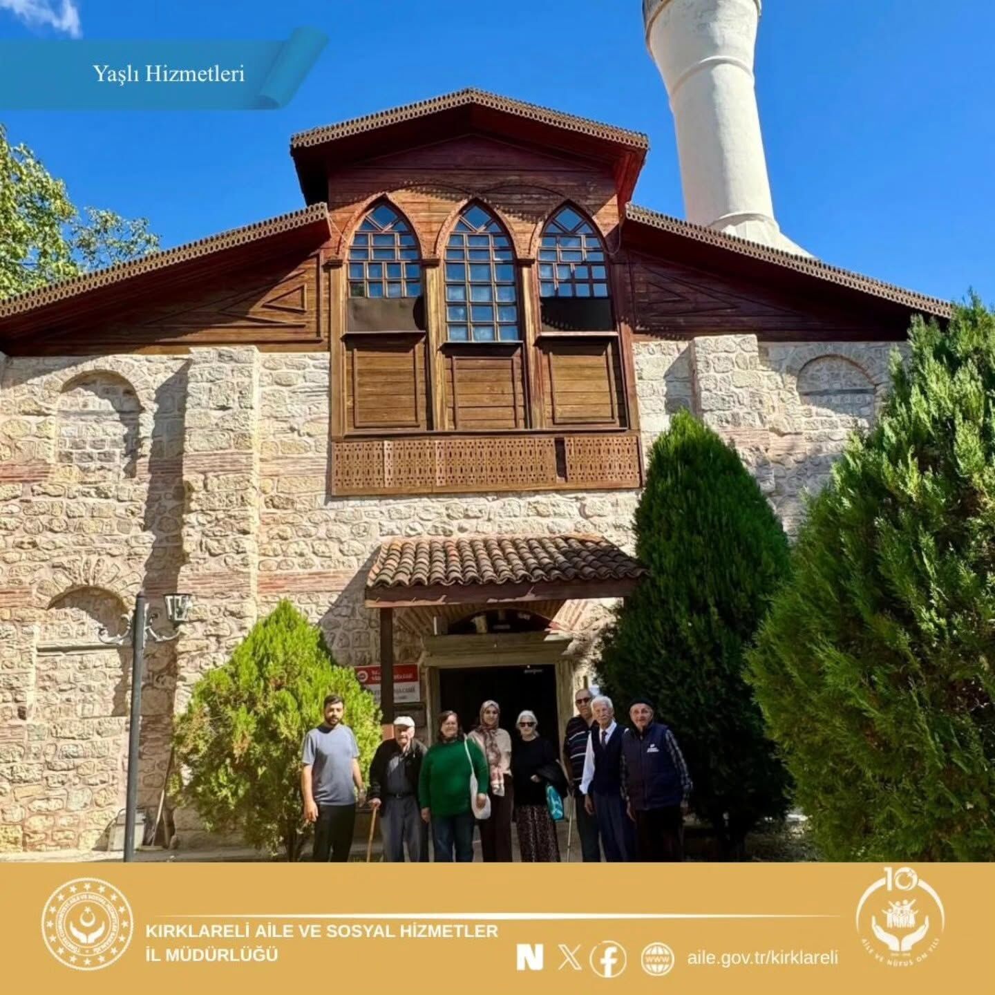 Vize’de Yaşlılarla Kültürel Miras Buluşması