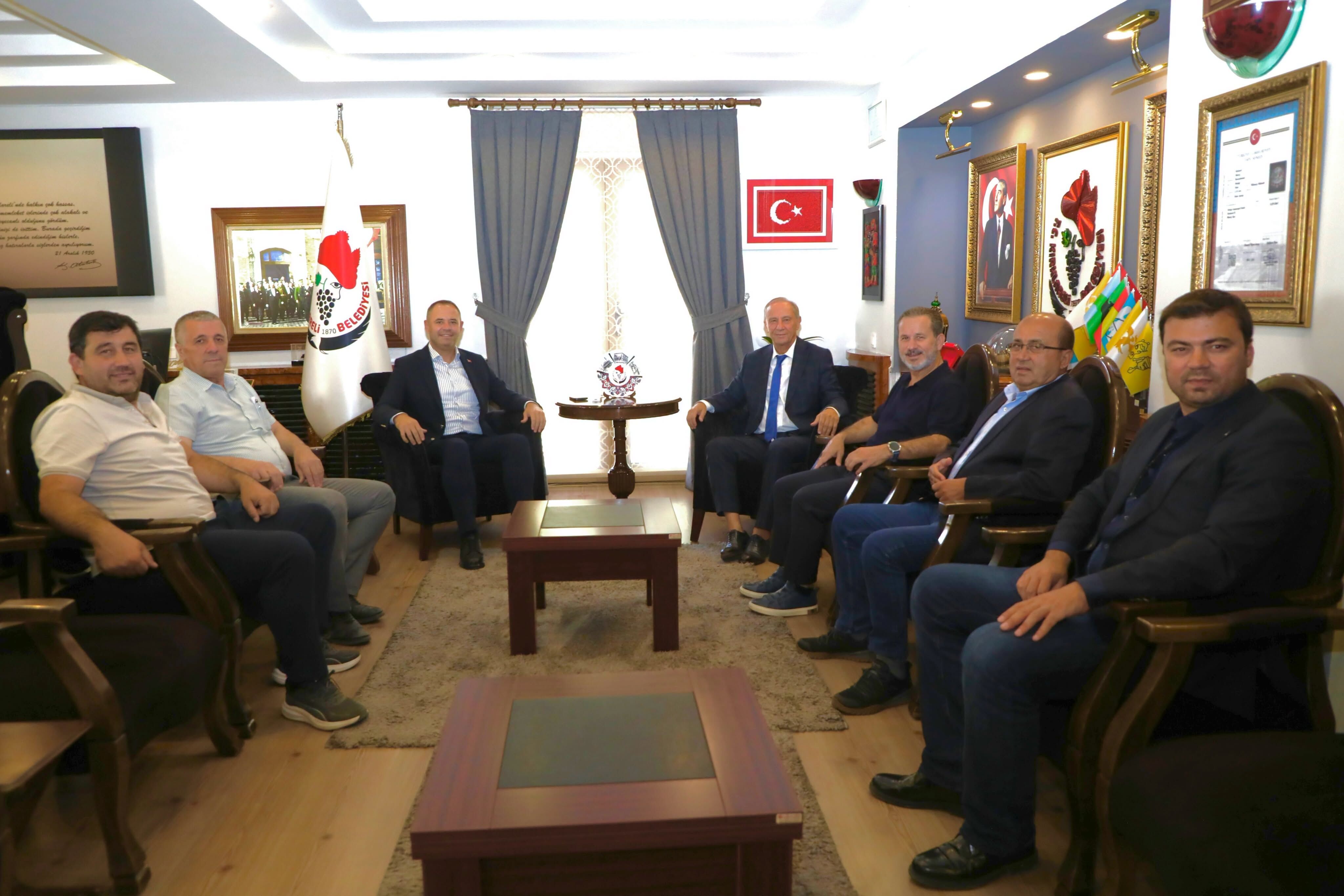 Kırklareli Ticaret Borsası Heyetinden Başkan Bulut’a Ziyaret