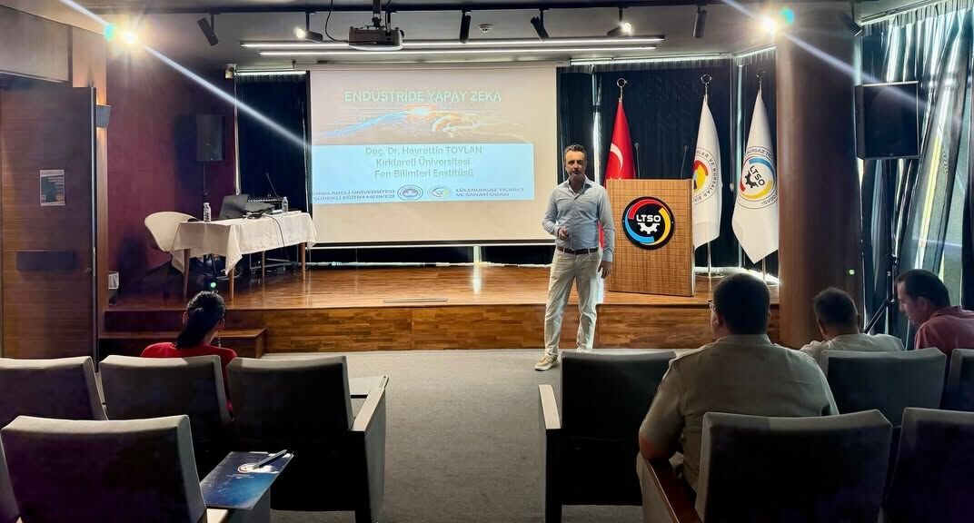 Lüleburgaz’da Endüstride Yapay Zeka Eğitimi Düzenlendi