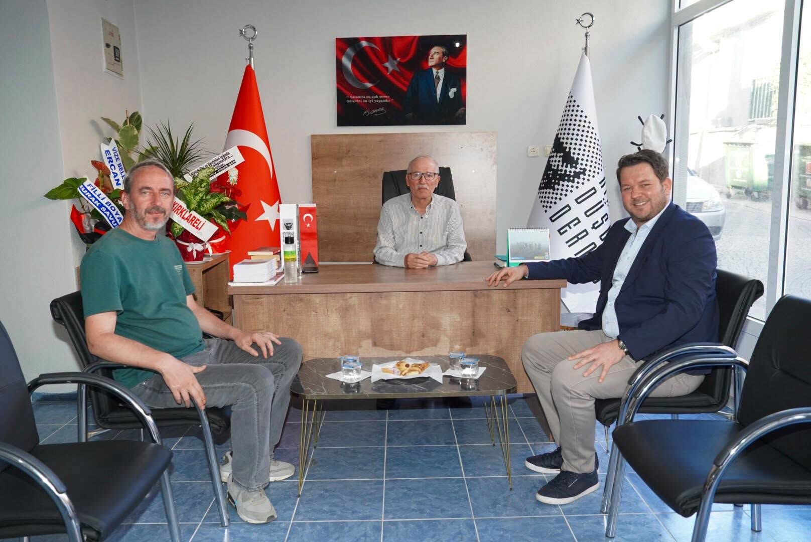Başkan Talay’dan ADD Pınarhisar Şubesi’ne Ziyaret