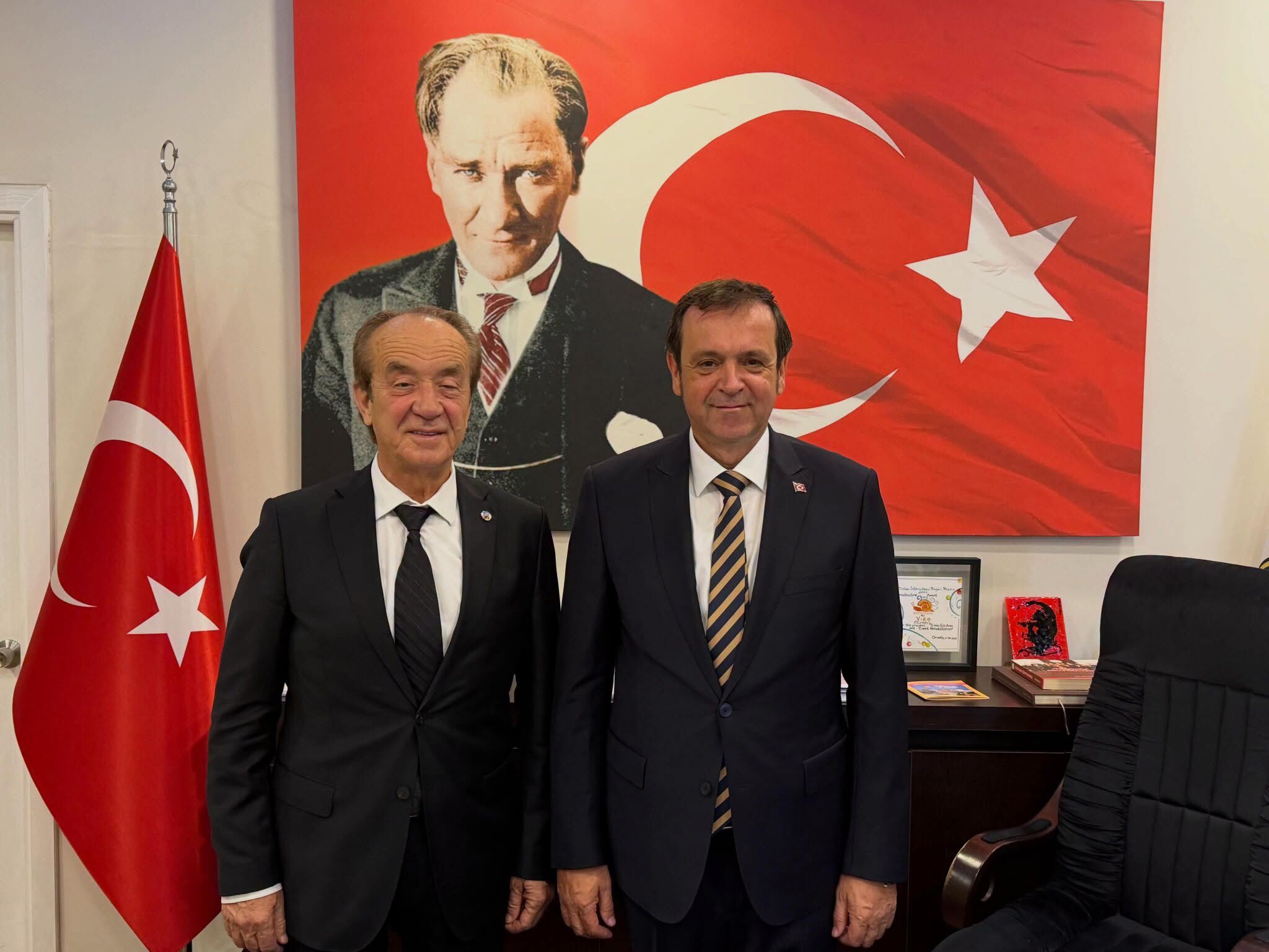 Başkan Özalp, Lüleburgaz TSO Başkanı Cebelli’yi Ağırladı
