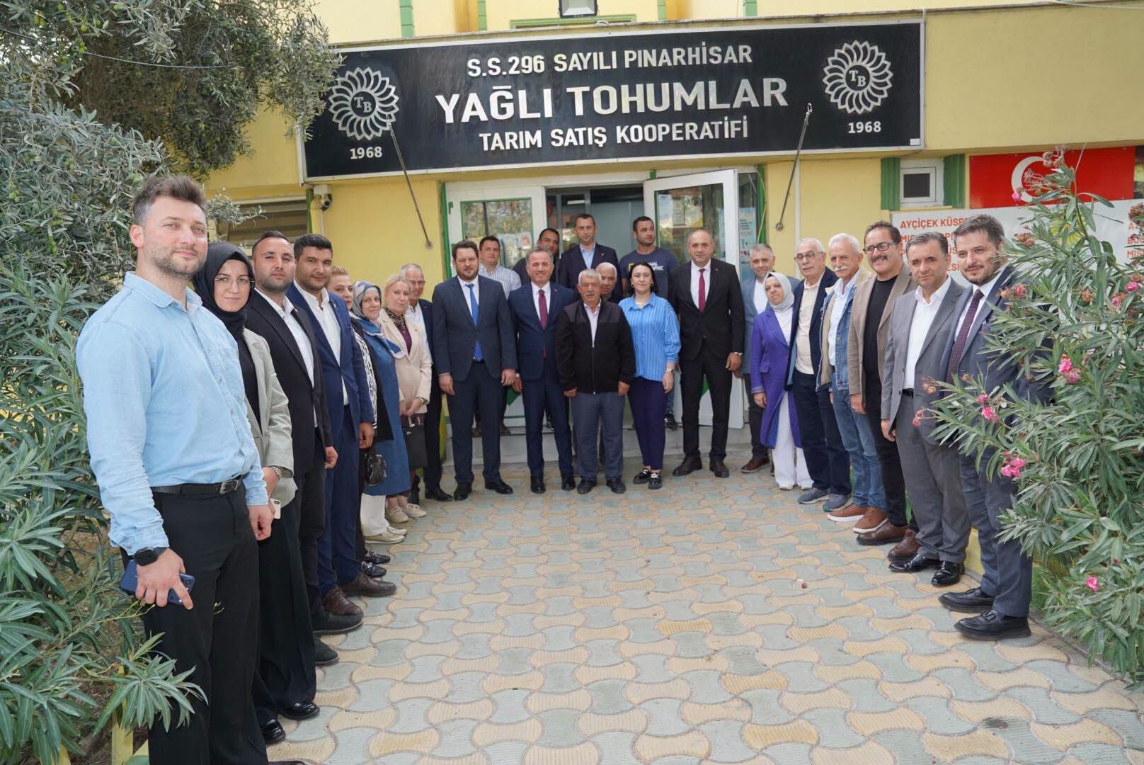 Pınarhisar’da Tarım ve Kooperatif Çalışmaları Görüşüldü