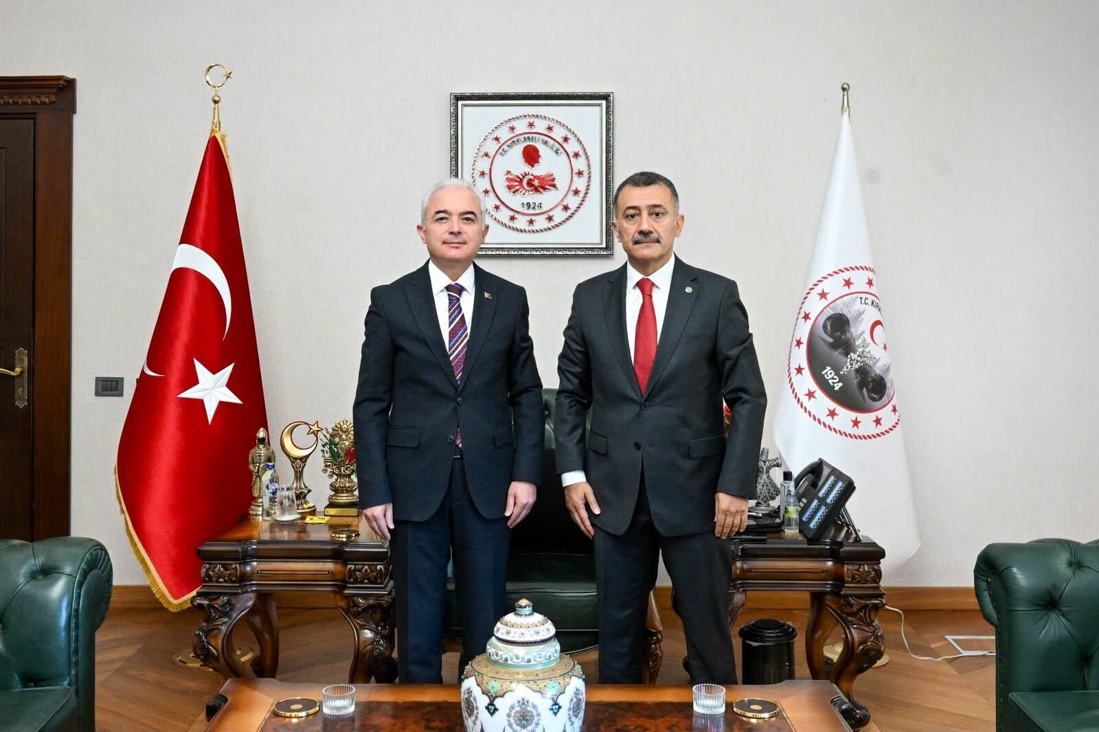 Emniyet Müdürü Mustafa Çakır’dan Vali Turan’a Ziyaret