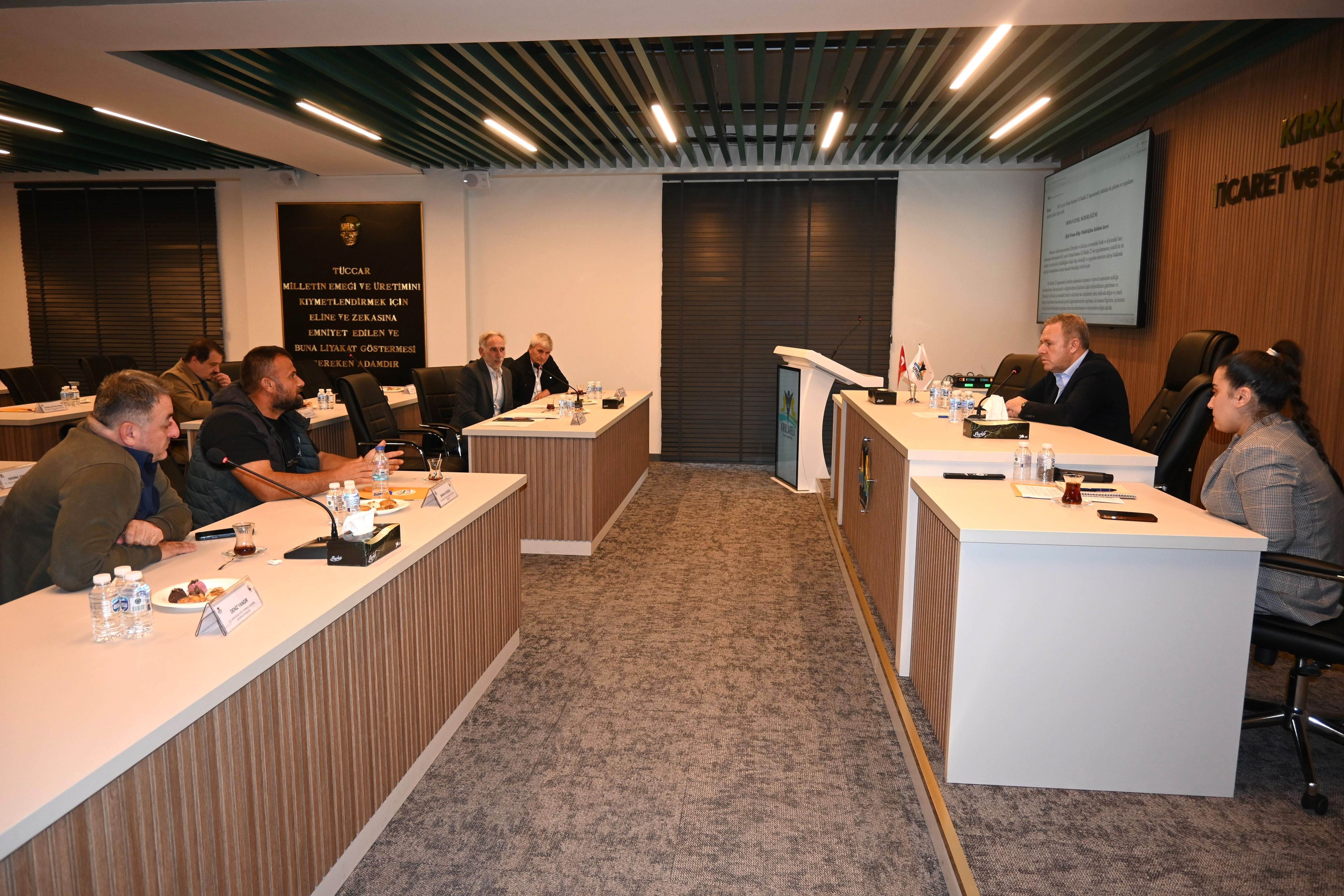 Kırklareli TSO’da Orman Kanunu Ek Madde 22 Uygulama Süreci Bilgilendirmesi