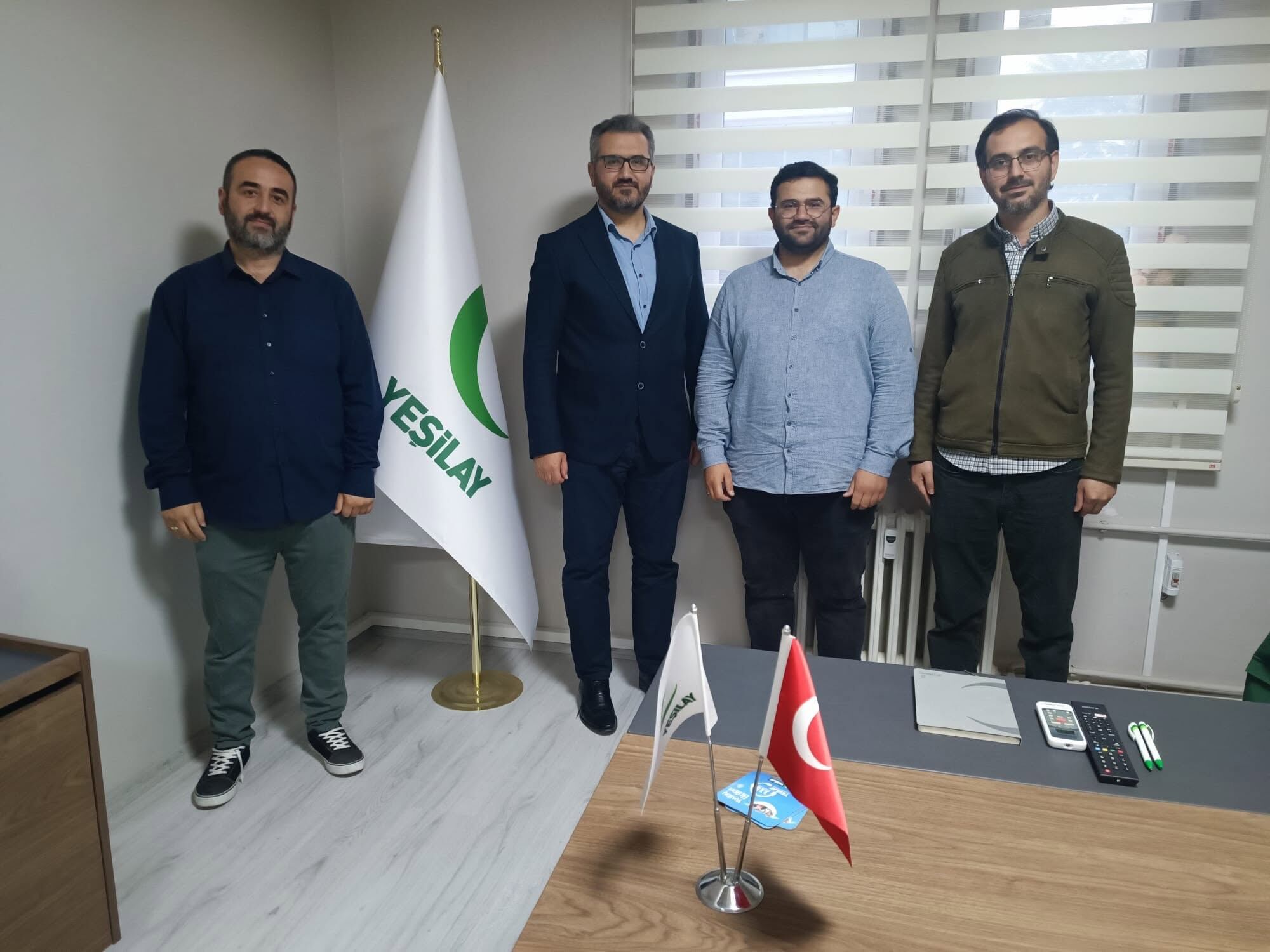 İlim Yayma Cemiyeti’nden Yeşilay’a Ziyaret