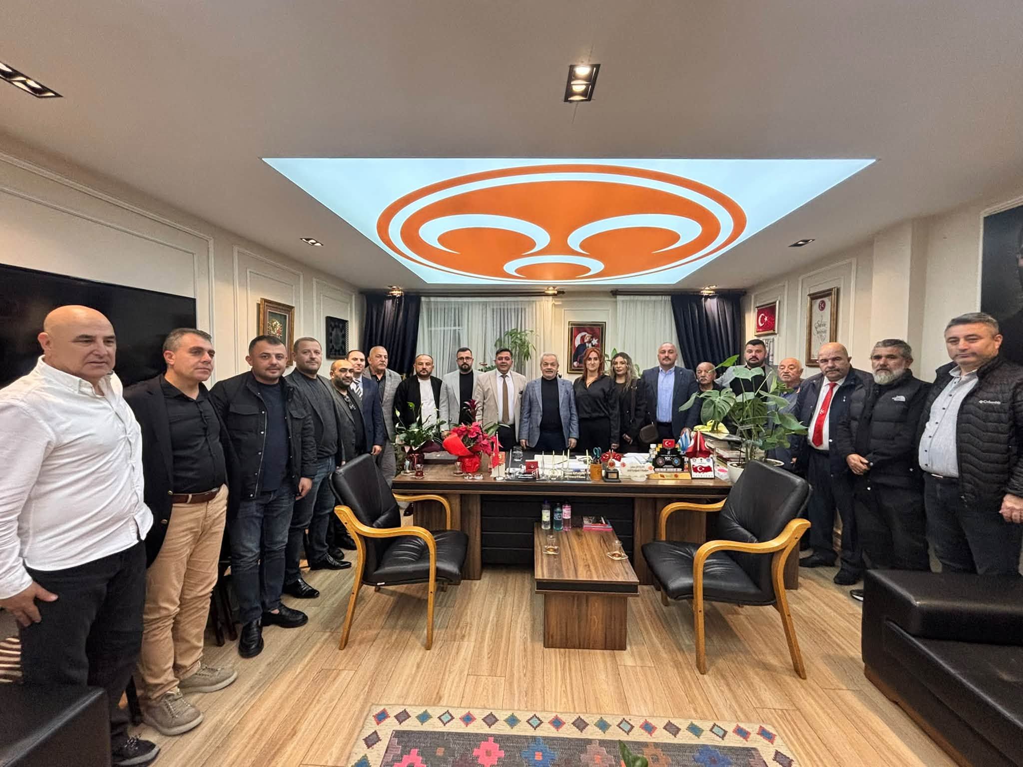 MHP Lüleburgaz’dan İl Başkanı Şaban Savaşan’a Tebrik Ziyareti