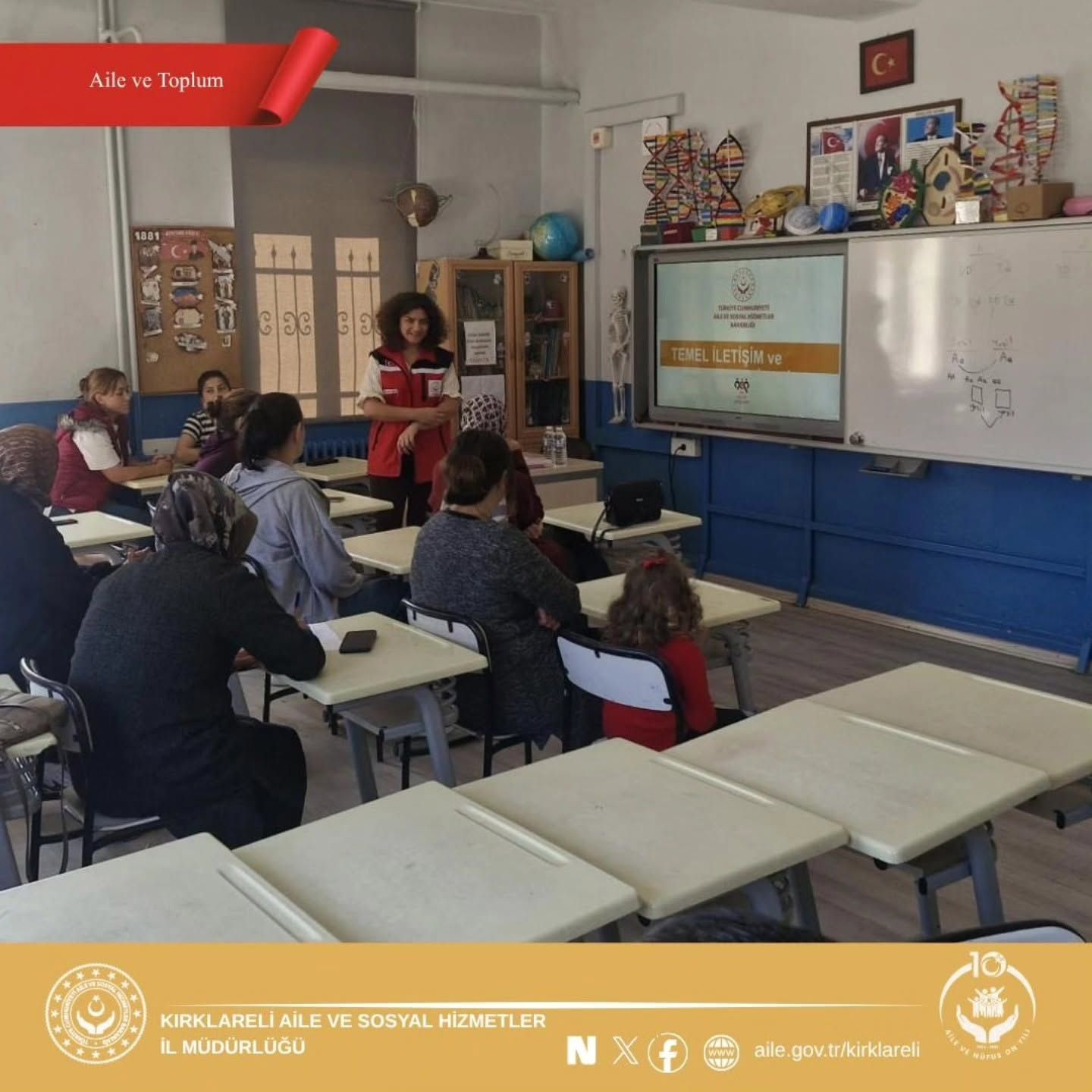 Velilere Hayatın İlk Çeyreği ve Koruyucu Aile Eğitimi Verildi