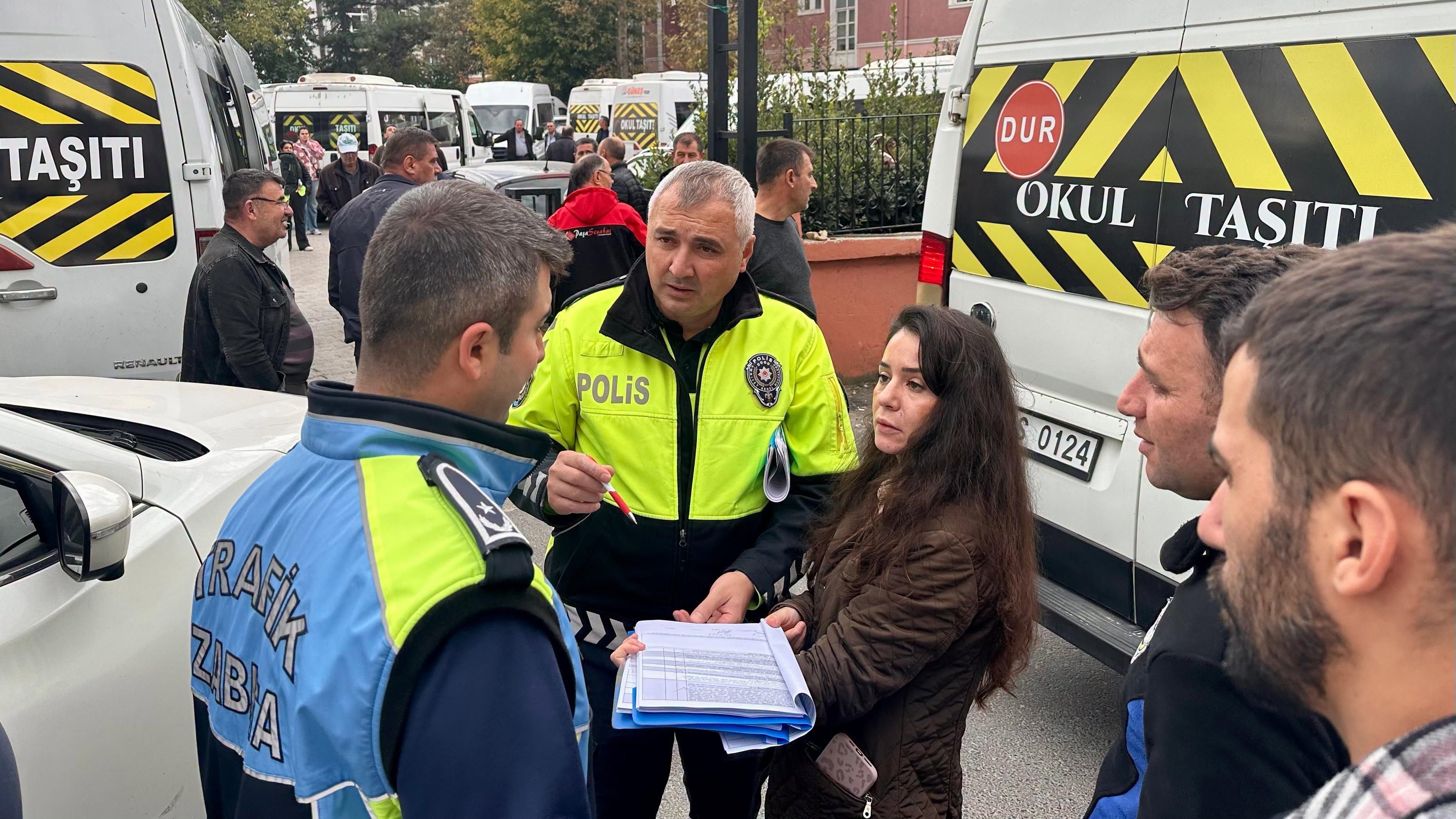 Kırklareli’nde Okul Servislerine Ortak Denetim