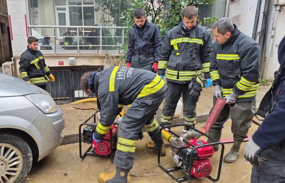 Tekirdağ'dan İstanbul'a afet desteği