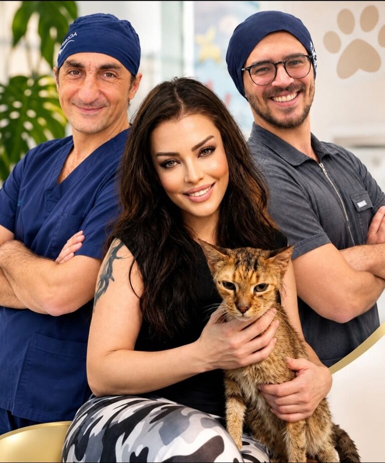 Nazlı Kedi Serap Acar, Efe Onur Ve Batuhan Eli̇foğlu