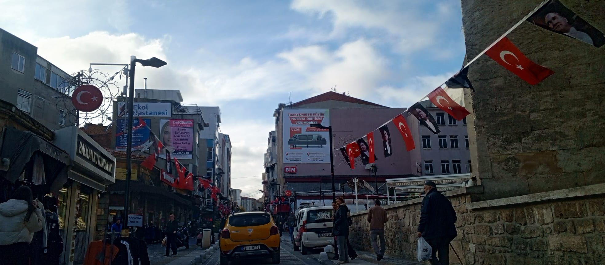Kırklareli’nde Cumhuriyet Bayramı coşkusu sokaklara taşındı